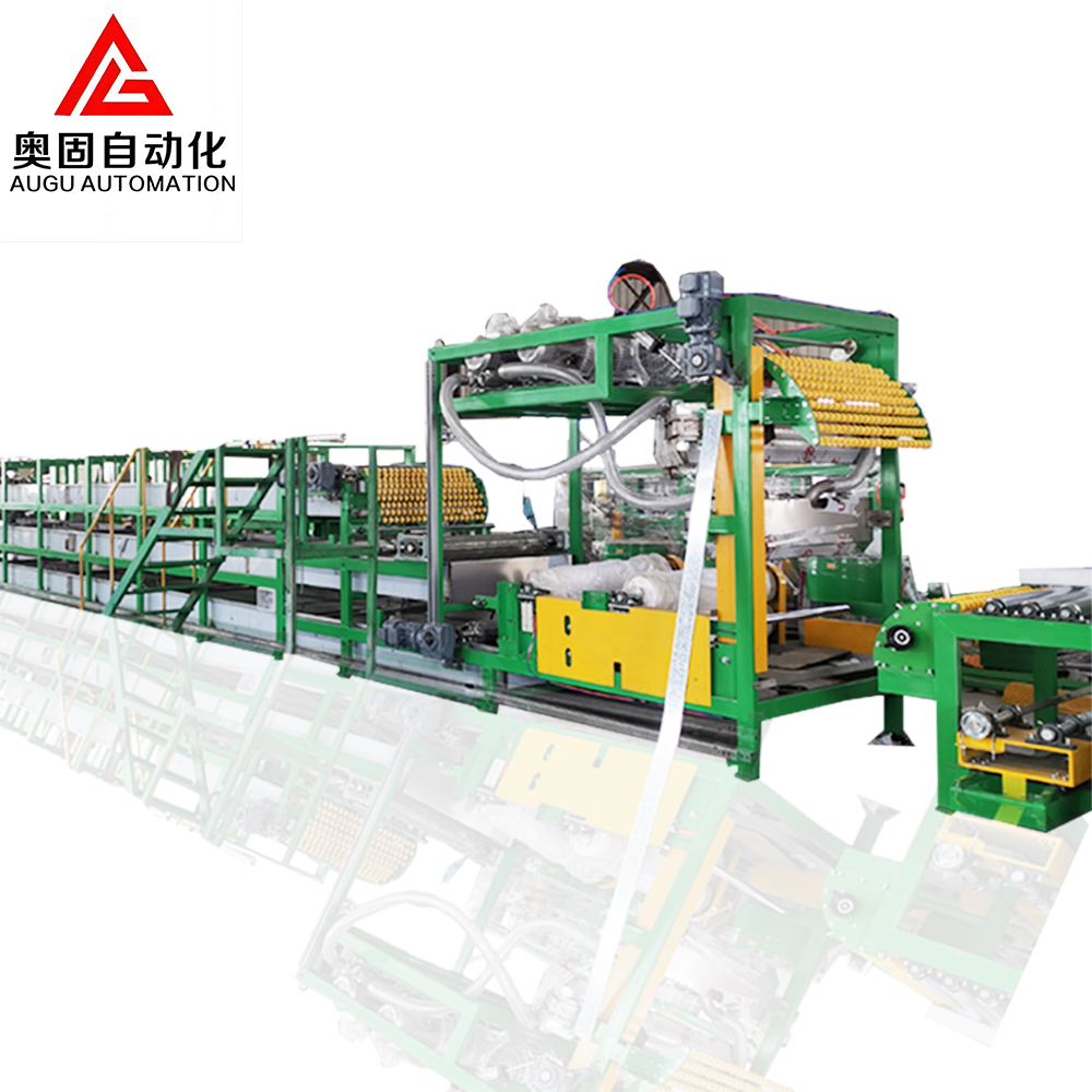 Линия за охлаждане на гумени листове Augu: персонализирана, висококачествена и рентабилна!